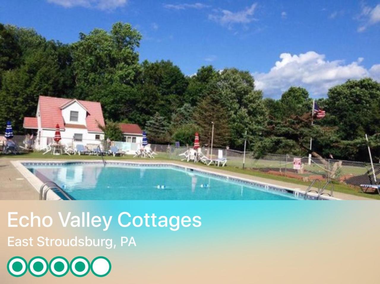 Echo Valley Cottages Coolbaugh Buitenkant foto